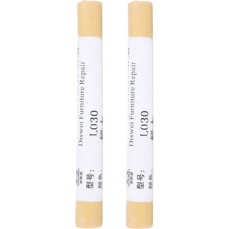 2 pièces Crayon de Réparation pour Parquet, Peinture de Rénovation Bois, Stylo Anti-Rayures pour Meubles en Hêtre (1/5)