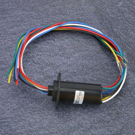 MW1615 Leitfähiger Schleifring, elektrischer Sammelring, 0 600 V AC, DC, 0,1 nM, 0,03 NM, 6 Kanäle (1/5)