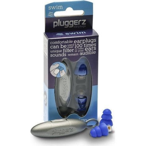Set di tappi Pluggerz + custodia, colore blu junior EN352 (1/3)