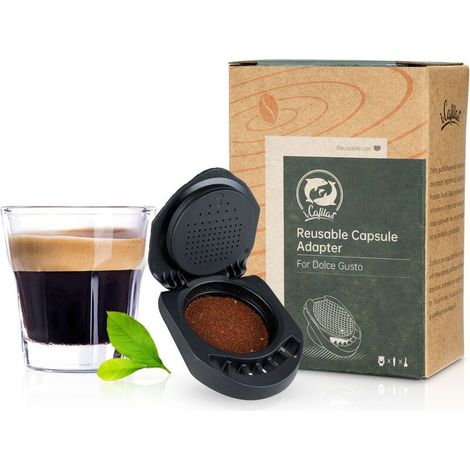 Capsules de café rechargeables pour, capsule réutilisable, adaptateur quotidien, conversion, compatible avec Genio, accessoires de machine à café (1/4)