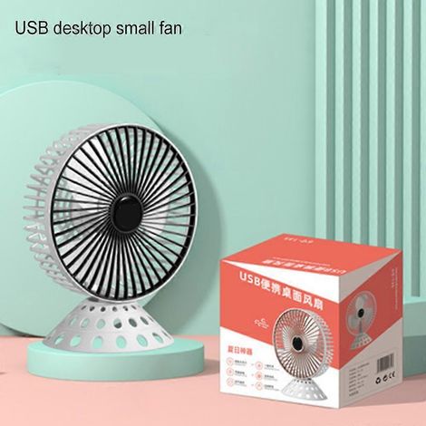 Ventilateur USB portable pour la maison, le bureau ou l'extérieur (noir) (1/5)