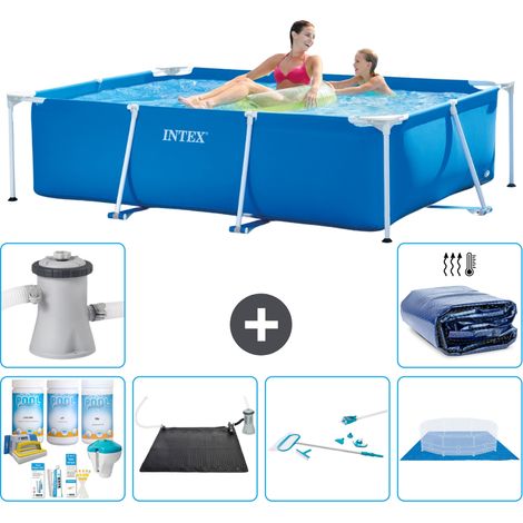 Intex Piscine Tubulaire Rectangulaire - 220x150x60 cm - 7-pièces  S20012 (1/5)