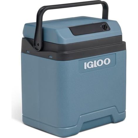 Glacière électrique pour voiture IE27 – 26L – 12V/230V – Isolation mousse PU – Système réfrigération Peltier – Fonction Eco – Igloo