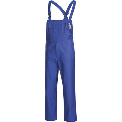 HB TEMPEX Salopette de soudeur PROBAN, bleu royal, Taille de confection DE: 56