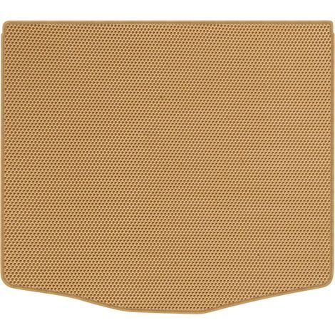Tapis de coffre en EVA nid d'abeille beige pour Ford Mustang Mach-E Crossover (à partir de 2020) (1/5)