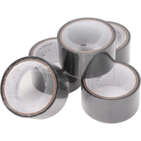Rouleau de 5 rouleaux de ruban adhésif de réparation pour moustiquaire, ruban en maille acrylique anti-insectes pour cour (1/5)