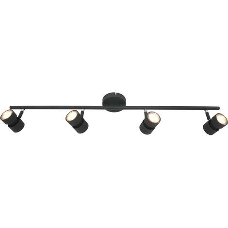 Steinhauer - foco - Natasja LED - negro - metal - lámpara de (1/4)