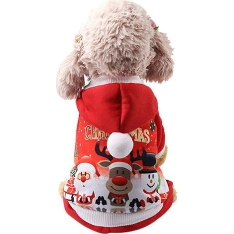 Automne Hiver Noël Chien Vêtements Costume Chat Chihuahua(Xs) (1/5)