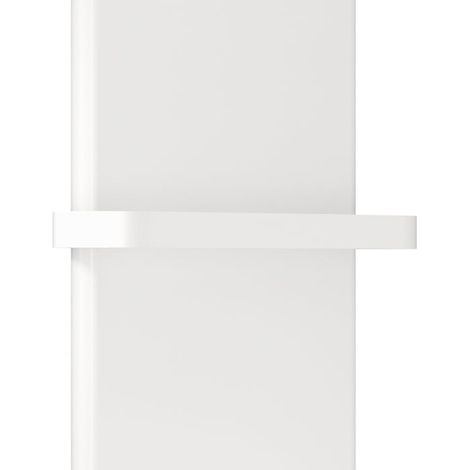 Reina Borda Single Radiator Towel Bar 440mm Wide - White