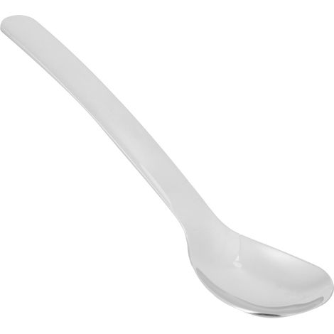 Cuillère à steak en acier inoxydable 304 pour la cuisine, les enfants et les repas, idéale pour la maison et les restaurants. (1/5)