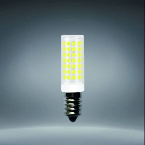 TrAdE Shop Traesio - Lampadina Led E14 6 Watt Toni Luce Naturale 4000k Calda 3000k Fredda 6500k - -Bianco Freddo -