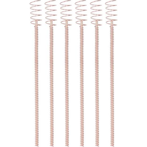 Antenne électroculture cuivre 12", kit jardinage bioélectrique, stimulation croissance plantes