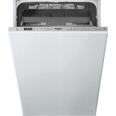 Whirlpool Lavastoviglie da incasso - WSIO 3T223 PCE X. Posizionamento dell'apparecchio: A scomparsa totale, Dimensione: Compatta (45 cm), Colore pannello di controllo: Acciaio inox.... - WSIO3T223PCEX (1/5)