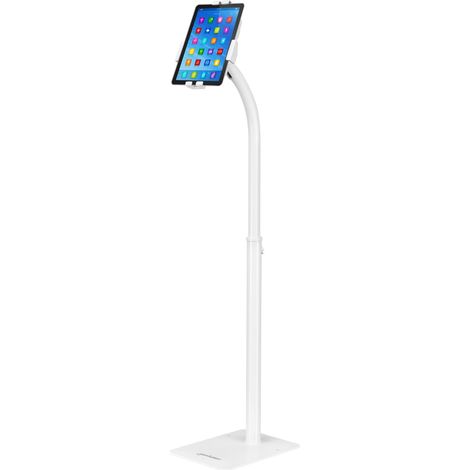 Manhattan 406345 supporto per personal communication Tablet/UMPC Bianco (FLOOR KIOSK STAND TABLET/IPAD - -ROTATE TILT LOCKABLE WHITE) (1/5)