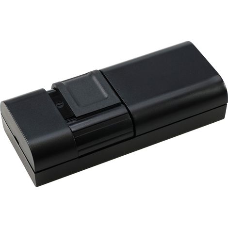 6 x 10 W dimmer con interruttore e tamburo nero (1/2)