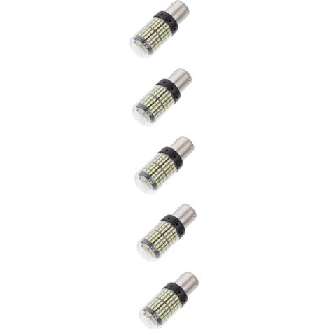 Lot De 5 Ampoules Led Stroboscopiques Pour Voiture Éclairage De Freinage Et Clignotant Robustes Et Faciles À Installer (1/5)
