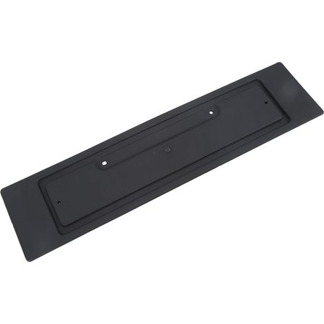 Cadre de plaque d'immatriculation arrière 1493099 00 A, support robuste et élégant, remplacement pour Tesla Model 3 et Y, finition noire, fixation facile. (1/5)