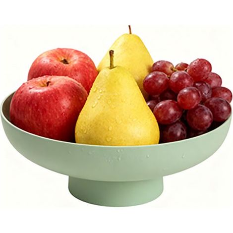 Cesto per frutta, ciotola da portata, cesto per conservare la frutta, diametro 26,5 cm, cesto per frutta pulito, ciotola per cereali, cesto per frutta da terra per la conservazione (1/5)