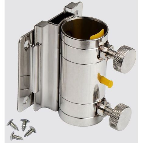 Umbrella Holder for Balcony Railing Umbrella Clamp Stainless Steel Umbrella Holder (1/3)