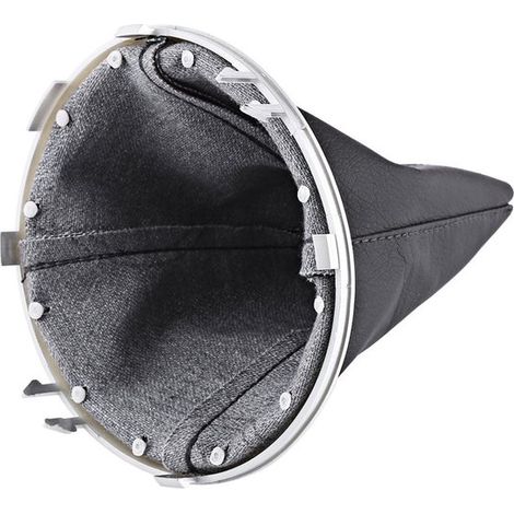 ONF3 Copertura leva cambio manuale in pelle PU nera, accessorio per leva cambio per Swift SX4 2005-2010 (1/5)