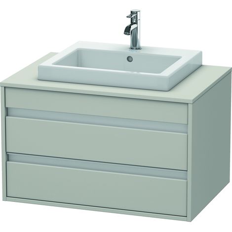 Lavabo consola Duravit Ketho, suspendido, 800x496x550 mm, 2