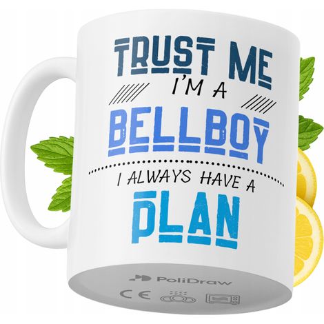 Lustiger Kaffee- oder Teebecher mit witzigem Textdesign für Hotelpagen – ideal für Geburtstage, Namenstage, Feiertage und besondere Anlässe. Hochwertiger Becher für Zuhause, Büro und Arbeit. Farbe: We