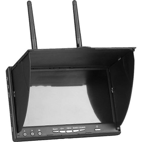 5,8G FPV DVR Monitor 7 Zoll LCD-Bildschirm EU-Stecker