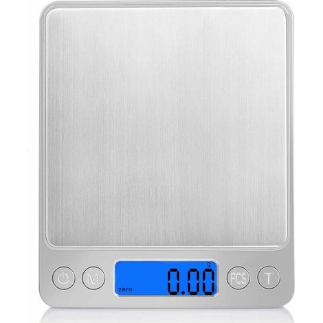 JOORRTBalance de Cuisine de Précision, 500g-0,01g Balance de Précision, Balance électronique de Haute précision,Balance Alimentaire Numérique de Précision pour Fruits/légumes/médecine/café/levure (1/5)