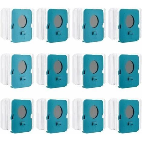 Set di 12 sacchetti per aspirapolvere Clean Station per Samsung Bespoke Jet VCA-ADB95, VS20A95923W, sacchetti di ricambio per aspirapolvere, accessori per aspirapolvere -Crezuo