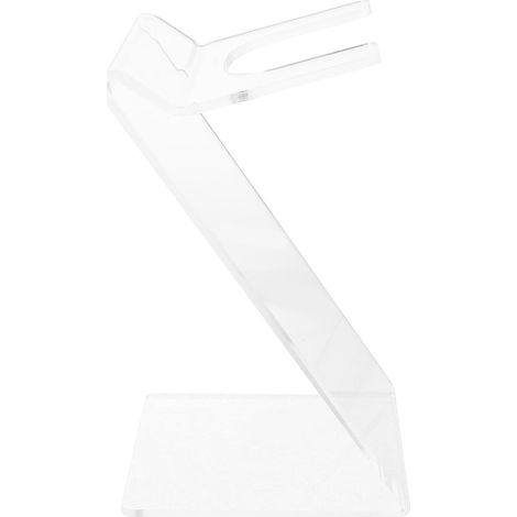 Support de sèche-cheveux en acrylique pour table , léger et résistant aux chocs . Design minimaliste (1/5)