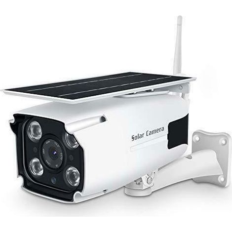 Telecamera Videosorveglianza HD pannello Solare Ricaricabile Impermeabile Wi-fi (1/2)