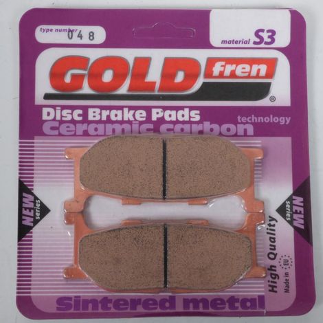 Plaquette de frein Gold Fren pour Moto Yamaha 1300 Xvz Tf Venture (1/2)
