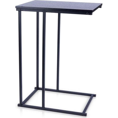 Mesa tipo loft industrial: mesa de centro, mesita de noche, mesa para portátil.