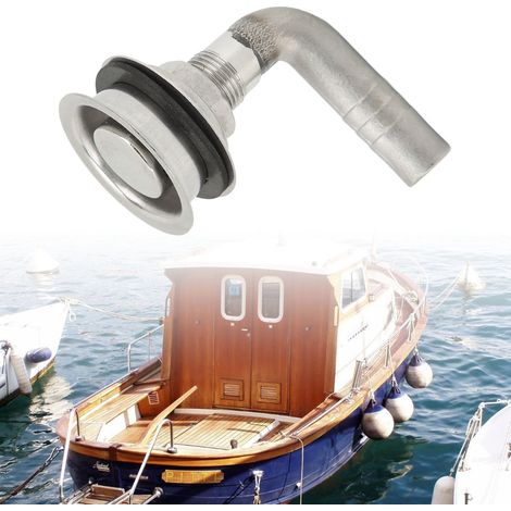 Marine-Fittings M16 90° Winkelstück Kraftstofftank-Entlüftungsdeckel mit Dichtung für Boote (1/5)
