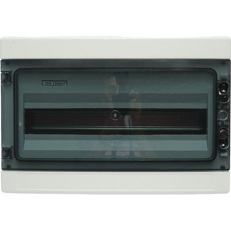 Pannello portafusibili da superficie, 1 fila, 18 moduli, IP65, 285x410x140mm Breckner Germany (1/5)