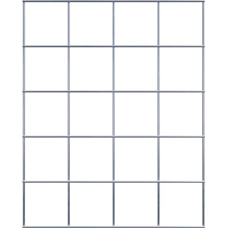 Gabiondeco - Grille à mailles de 10 x 10 cm - Dimensions: 40 cm x 50 cm - Made in Germany (1/5)