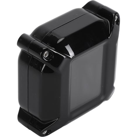 Système de surveillance de la pression des pneus sans fil pour moto (TPMS) avec 2 capteurs externes, écran LCD numérique et alarme de température des pneus. (1/5)