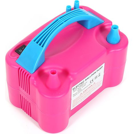 Électrique gonfleur Ballon,600W Pompe électrique Pompe De Gonfleur Rose