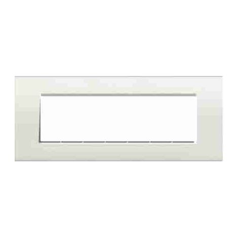 BTILNA4807BI Plaque carrée Livinglight à 7 modules