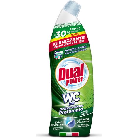Dual Power Gel Wc Disincrostante Profumato 700ml