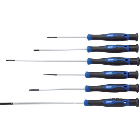 Draper Extra Long Precision Screwdriver Set (6 Pieces, Model 28119) (1/5)