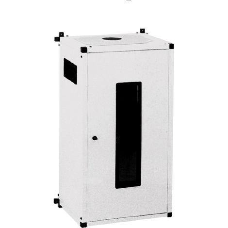 Copriscaldino Coibentato in Lamiera Zincata Universale MAIN Bianco 870x480x350
