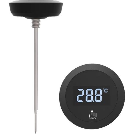 Auto-Innenthermometer, Zifferblatt-Hygrometer, Mini-analoges mechanisches Hygrometer, Feuchtigkeitserkennung, hohe Genauigkeit, 37 mm (1/4)