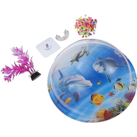 1 Set Wandmontiertes Aquarium