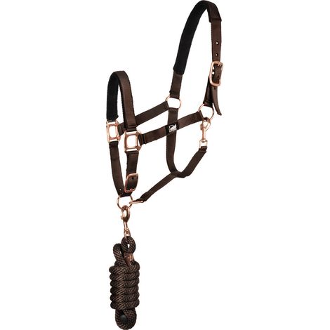 SUPREME taglia PONY Cavezza MARRONE nylon Rose Gold Line (1/3)