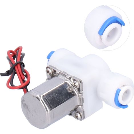 Électrovanne 1/4in à impulsion bistable pour eau potable, raccord rapide, équipement hydraulique DC4.5V (1/5)