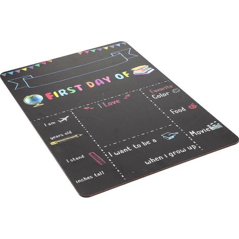 Tableau noir professionnel, panneau scolaire délicat, adorable accessoire scolaire (1/5)