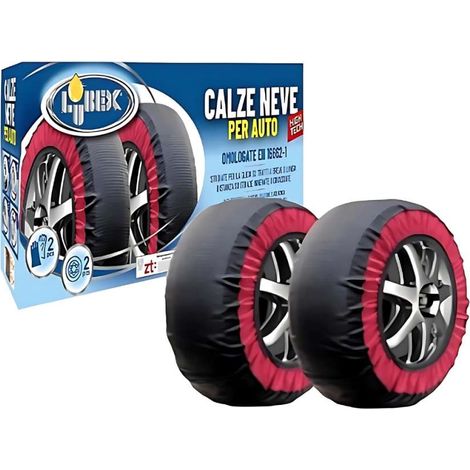 CALZE DA NEVE PER AUTO OMOLOGATE TG.S