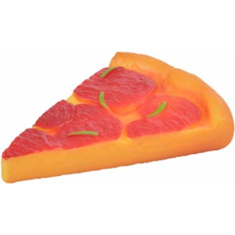 Jouet pour Chien "Pizza" 15cm Rouge (1/2)