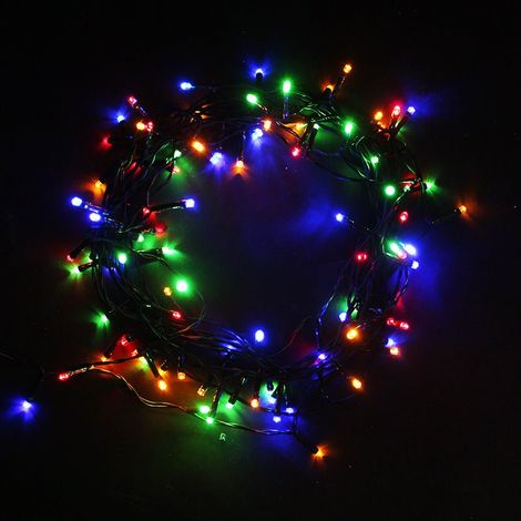 Guirlande pour Sapin de Noël MULTICOULEUR 1M80 120LED IP44, 8 modes - SILUMEN (1/5)